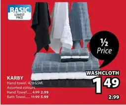 JYSK Karby Hand towel offer