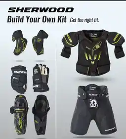 Hockey Life SHERWOOD BUILD YOUR OWN KIT YOUTH offer