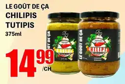 Le Goût De ça Chilipis Tutipis