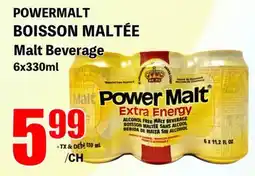 Marche Salaberry POWERMALT BOISSON MALTÉE offer