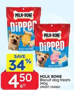 Rossy MILK BONE Biscuit dog treats offer