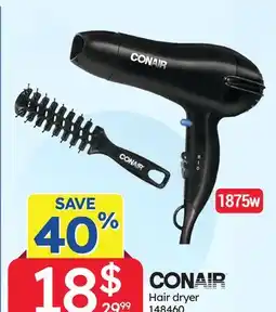 Rossy Conair Hair dryer offer