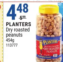 Rossy PLANTERS Dry roasted peanuts offer