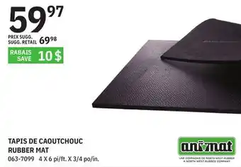 BMR TAPIS DE CAOUTCHOUC offer