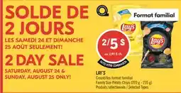 Pharmaprix LAY'S Family Size Potato Chips offer