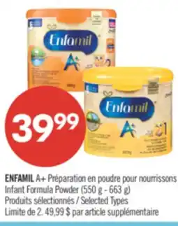 Pharmaprix ENFAMIL A+ Infant Formula Powder offer