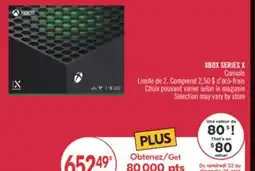 Pharmaprix XBOX SERIES X Console offer