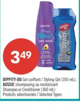 Pharmaprix DIPPITY-DO Gel Styling Gel (350 mL), AUSSIE Shampoo or Conditioner (360 mL) Selected Types offer