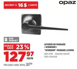 BMR LEVIERS DE PASSAGE WINDSOR offer