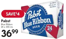 Safeway Liquor Pabst Blue Ribbon offer