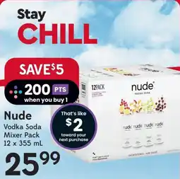 Nude Vodka Soda Mixer Pack