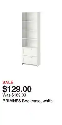 IKEA BRIMNES Bookcase, white offer