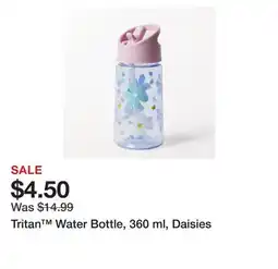 Tritan Water Bottle, 360 ml, Daisies
