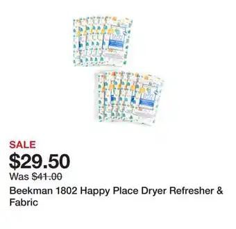 TSC Stores Beekman 1802 Happy Place Dryer Refresher & Fabric offer