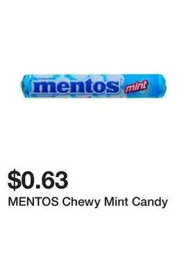 Dollarama MENTOS Chewy Mint Candy offer