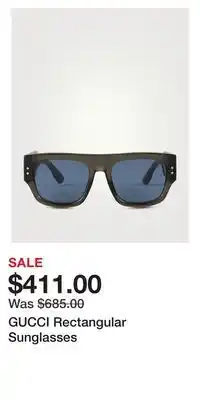 Holt Renfrew GUCCI Rectangular Sunglasses offer