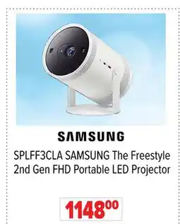 2001 Audio Video SAMSUNG The Freestyle 2nd Gen FHD Portable LED Projector offer