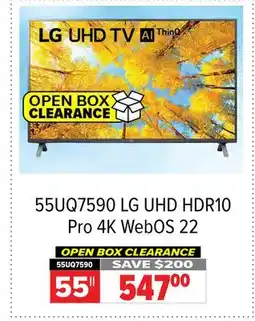 2001 Audio Video LG UHD HDR10 Pro 4K WebOS 22 offer
