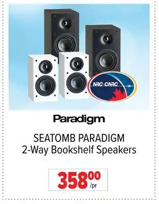 2001 Audio Video PARADIGM 2-Way Bookshelf Speakers offer