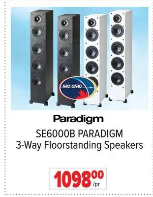2001 Audio Video PARADIGM 3-Way Floorstanding Speakers offer