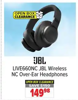 2001 Audio Video JBL Wireless NC Over-Ear Headphones offer