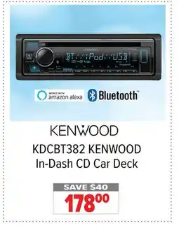2001 Audio Video KENWOOD In-Dash CD Car Deck offer