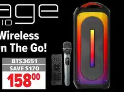 2001 Audio Video RAGE PARTY SPEAKER 120W RMS offer