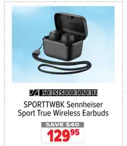 2001 Audio Video Sennheiser Sport True Wireless Earbuds offer