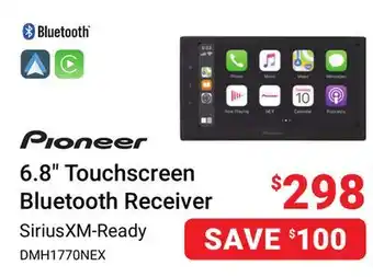 Visions Electronics Pioneer 6.8 Touchscreen Bluetooth Receiver offer