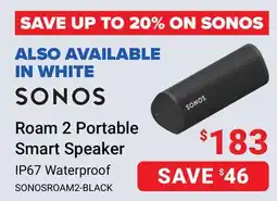 Visions Electronics Roam 2 Portable Smart Speaker offer