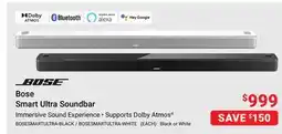 Visions Electronics Bose Smart Ultra Soundbar offer