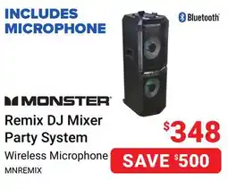 Visions Electronics MONSTER Remix DJ Mixer Party System offer