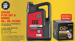PartSource OE Oil Filter offer