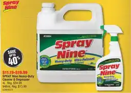 PartSource SPRAY Nine Heavy-Duty Cleaner & Degreaser offer
