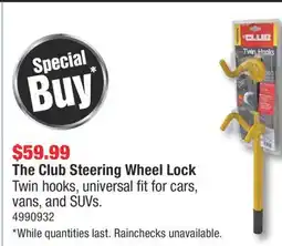 PartSource The Club Steering Wheel Lock offer