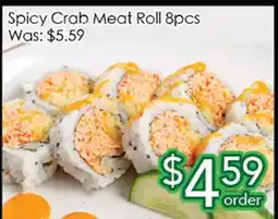 Ample Food Market Spicy Crab Meat Roll 8 pcs offer