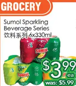 Ample Food Market Sumol Sparkling Beverages Series offer