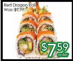 Ample Food Market Red Dragon Roll offer