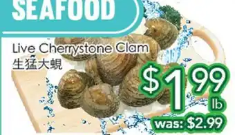 Ample Food Market Live Cherrystone Clam offer