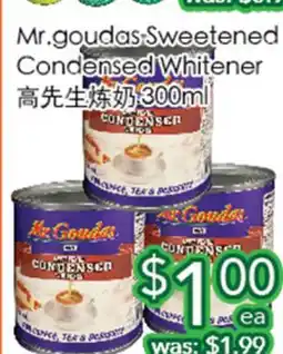 Ample Food Market Mr. Goudas sweetened condensed whitener offer
