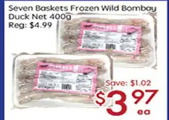 Sunny Food Mart Seven Baskets Frozen Wild Bombay Duck Net offer