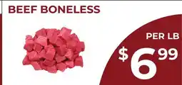 Food World Supermarket BEEF BONELESS offer