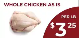 Food World Supermarket WHOLE CHICKEN AS IS offer