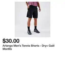 Decathlon Artengo Men's Tennis Shorts - Dry+ Gaël Monfils offer