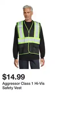 Mark's Aggressor Class 1 Hi-Vis Safety Vest offer