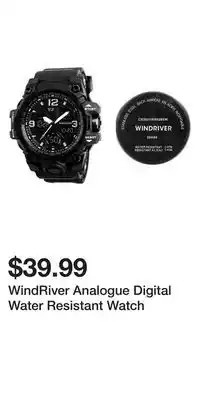 Mark's WindRiver Analogue Digital Water Resistant Watch offer