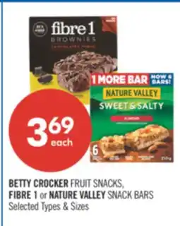 Shoppers Drug Mart BETTY CROCKER FRUIT SNACKS, FIBRE offer