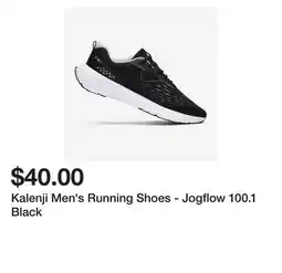 Decathlon Kalenji Men's Running Shoes - Jogflow 100.1 Black offer