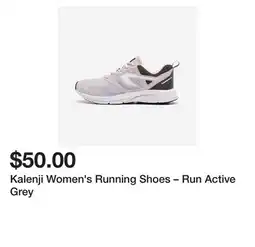 Kalenji Women's Running Shoes – Run Active Grey