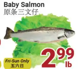 Oceans Fresh Food Market Baby Salmon offer